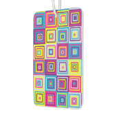 Squares Pattern Autolufterfrischer (Links)