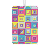 Squares Pattern Autolufterfrischer (Rückseite)