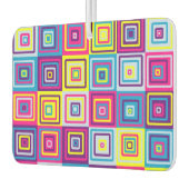 Squares Pattern Autolufterfrischer (Links)