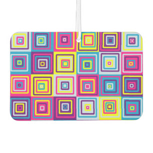 Squares Pattern Autolufterfrischer