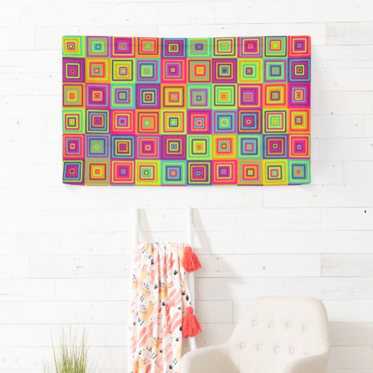 Squares Pattern Banner (Insitu)