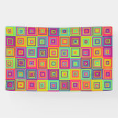 Squares Pattern Banner (Horizontal)