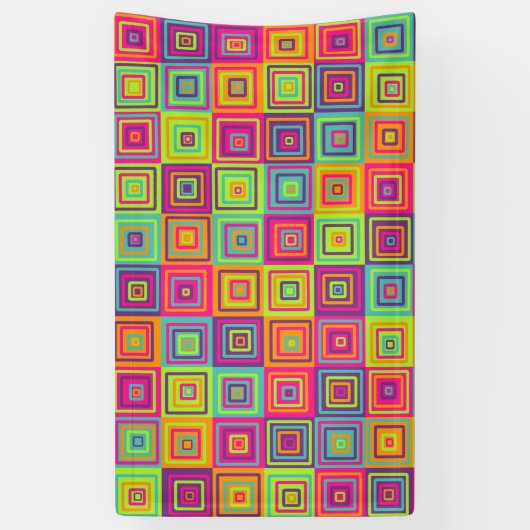 Squares Pattern Banner (Vertikal)