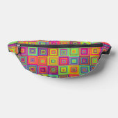 Squares Pattern Bauchtasche (Ablage )