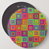 Squares Pattern Button (Vorne & Hinten)