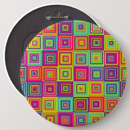 Squares Pattern Button (Vorne & Hinten)