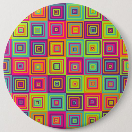 Squares Pattern Button (Vorderseite)
