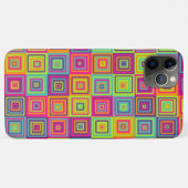 Squares Pattern Case-Mate iPhone Hülle (Rückseite (Horizontal))