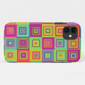 Squares Pattern Case-Mate iPhone Hülle (Rückseite (Horizontal))
