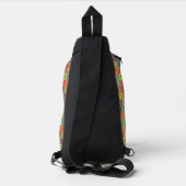 Squares Pattern Crossbody Bag (Rückseite)