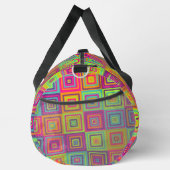 Squares Pattern Duffle Bag (Rechts)