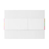 Squares Pattern Einladungsbanderole (Rückseitenbeispiel)