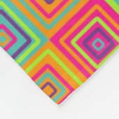 Squares Pattern Fleecedecke (Ecke)