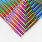 Squares Pattern Fleecedecke (Ecke)