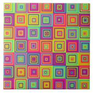 Squares Pattern Fliese