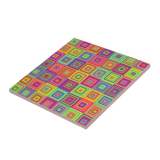 Squares Pattern Fliese (Seite)