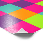 Squares Pattern Fotodruck (Ecke)