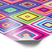 Squares Pattern Fotodruck (Ecke)