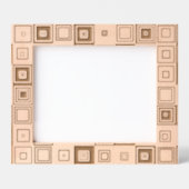 Squares Pattern Geätzte Rahmen (Vorderseite)