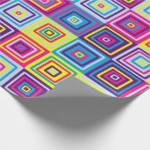 Squares Pattern Geschenkpapier (Ecke)
