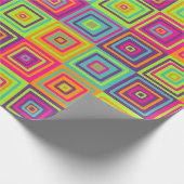 Squares Pattern Geschenkpapier (Ecke)