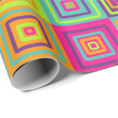 Squares Pattern Geschenkpapier (Rolleneckpunkt)