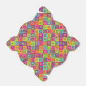 Squares Pattern Geschenkschachtel (Ungefaltet)