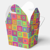 Squares Pattern Geschenkschachtel (Geöffnet)