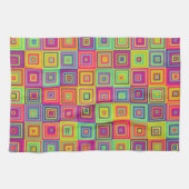 Squares Pattern Geschirrtuch (Horizontal)