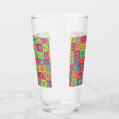 Squares Pattern Glas (Rechts)