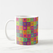 Squares Pattern Kaffeetasse (Links)