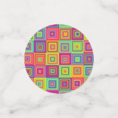 Squares Pattern Konfetti (Klein Vorderseite)