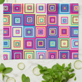 Squares Pattern Küchentuch (Gefaltet)