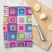 Squares Pattern Küchentuch (Viertel Falte)