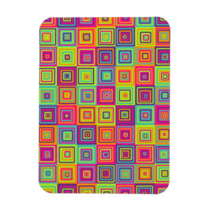 Squares Pattern Magnet