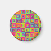 Squares Pattern Magnet (Vorne)
