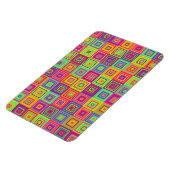 Squares Pattern Magnet (Linke Seite)