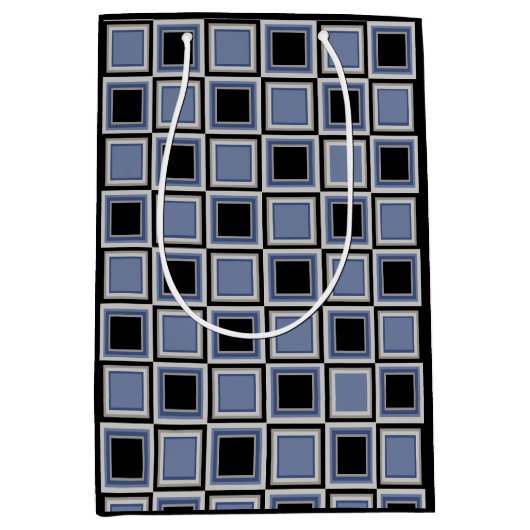Squares pattern mittlere geschenktüte (Vorderseite)