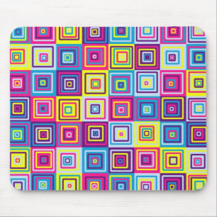 Squares Pattern Mousepad