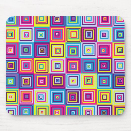 Squares Pattern Mousepad (Vorne)