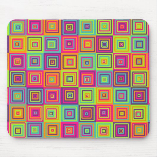 Squares Pattern Mousepad (Vorne)
