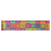 Squares Pattern Namensplakette (Vorderseite)