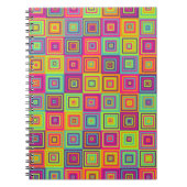 Squares Pattern Notizblock (Vorderseite)