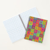Squares Pattern Notizblock (Innenseite)