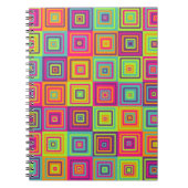 Squares Pattern Notizblock (Vorderseite)
