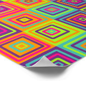 Squares Pattern Poster (Ecke)