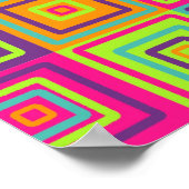 Squares Pattern Poster (Ecke)