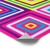 Squares Pattern Poster (Ecke)