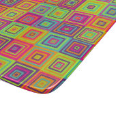 Squares Pattern Schneidebrett (Ecke)