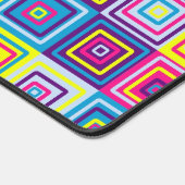 Squares Pattern Schreibtischunterlage (Ecke)